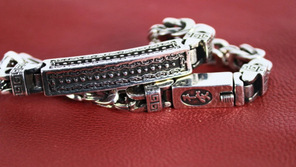 Men's Vintage Silver Chain Bracelet